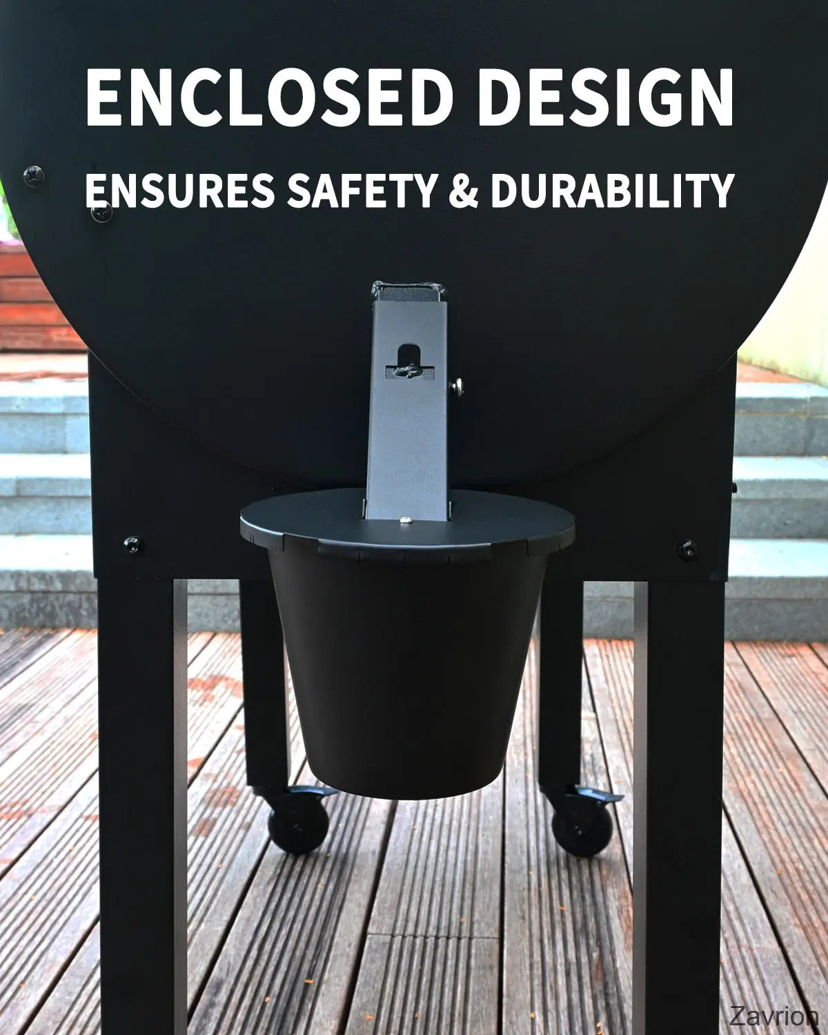 Upgraded Grease Bucket with Lid & Silicone Liner – Father’s Day Gift