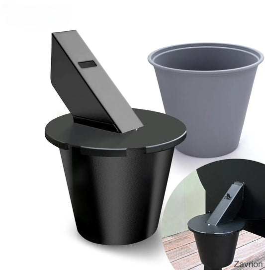 Upgraded Grease Bucket with Lid & Silicone Liner – Father’s Day Gift